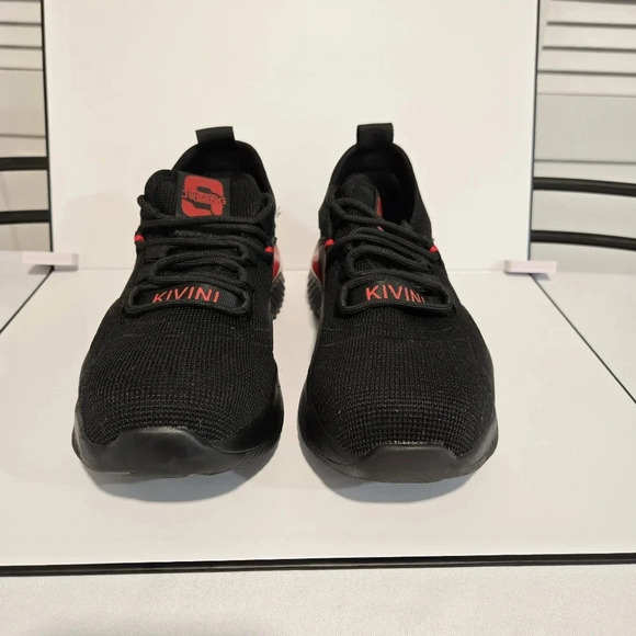 Kivini Black Steel Toe Sneakers – Protective and Stylish - Picture 8 of 9